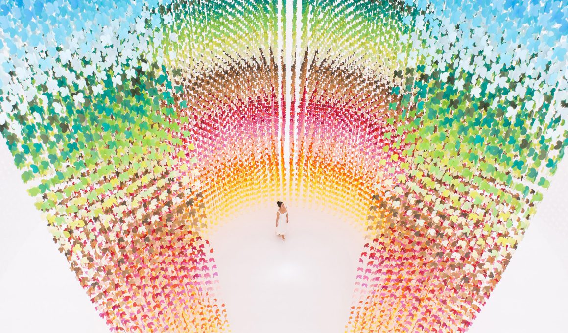 Immersive Installation of 40,000 Dancing Butterflies by Emmanuelle Moureaux