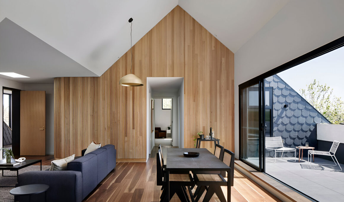 Open plan kitchen