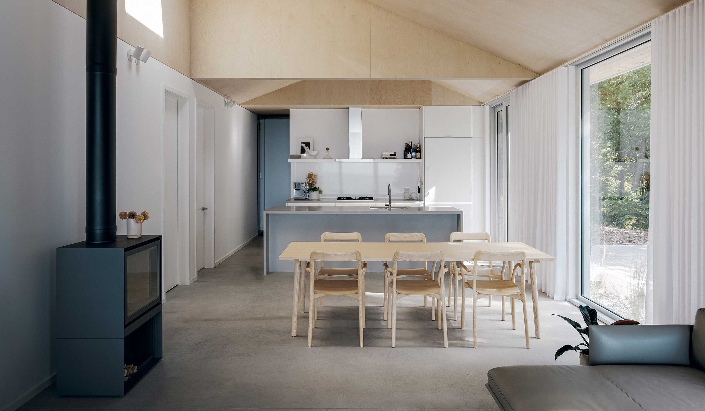 Kitchen of a chalet