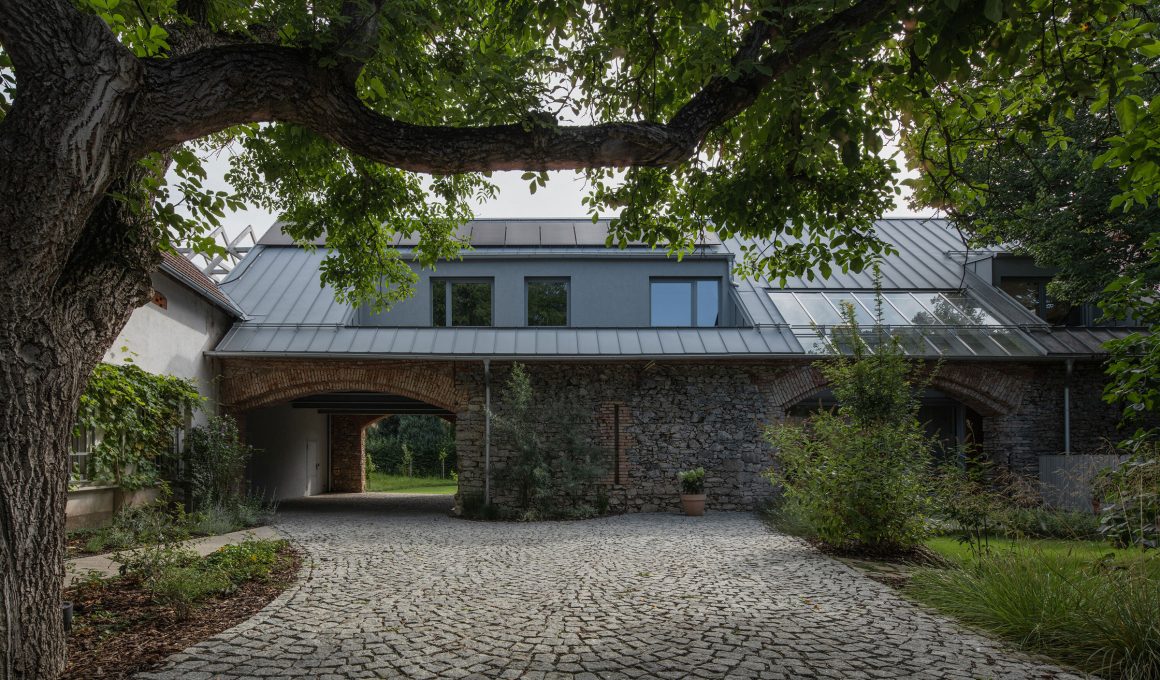 A Century-Old Barn Finds New Life as a Modern Family Home in Czech Republic