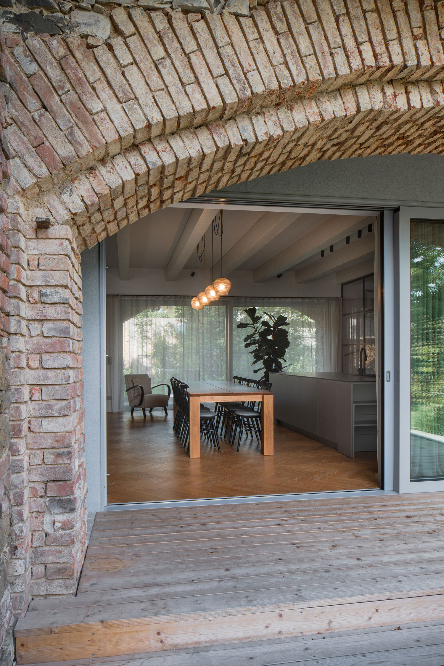 A Century-Old Barn Finds New Life as a Modern Family Home in Czech Republic