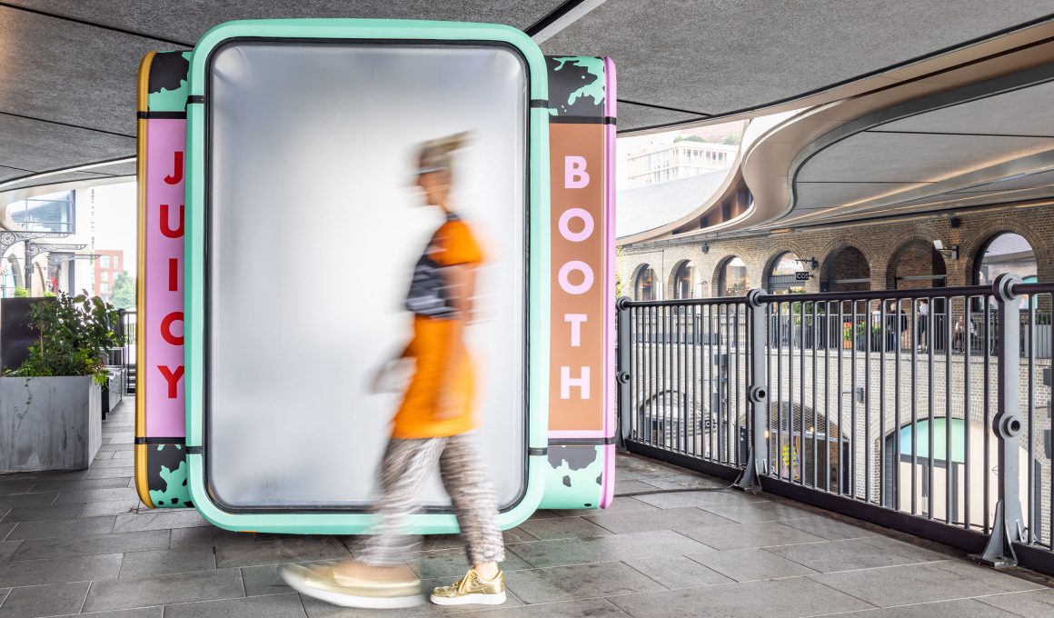 Annie Frost Nicholson Launches Juicy Booth at London Design Festival 2024 to Explore Shame