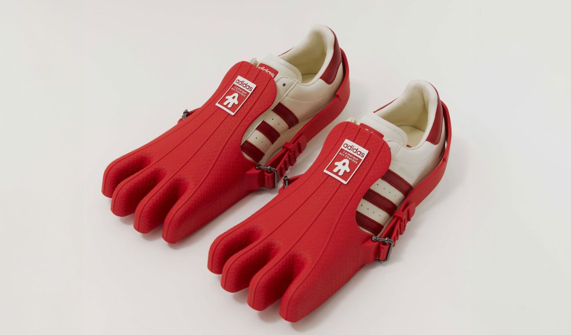 AVAVAV Teams Up with Adidas to Debut Superfinger Superstar Sneakers Featuring Chic Detachable Gloves