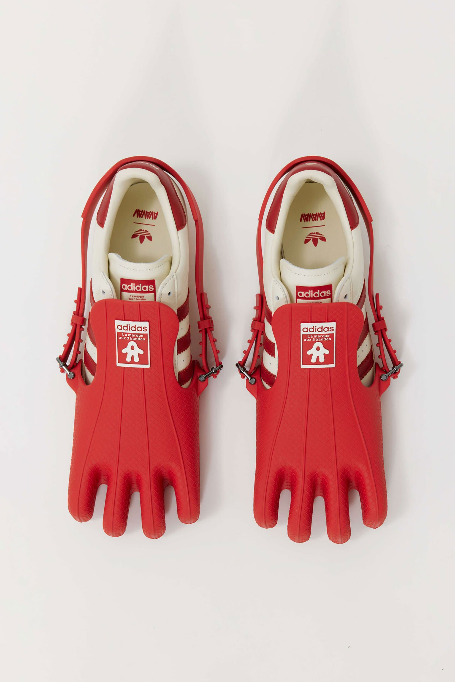 AVAVAV Teams Up with Adidas to Debut Superfinger Superstar Sneakers Featuring Chic Detachable Gloves