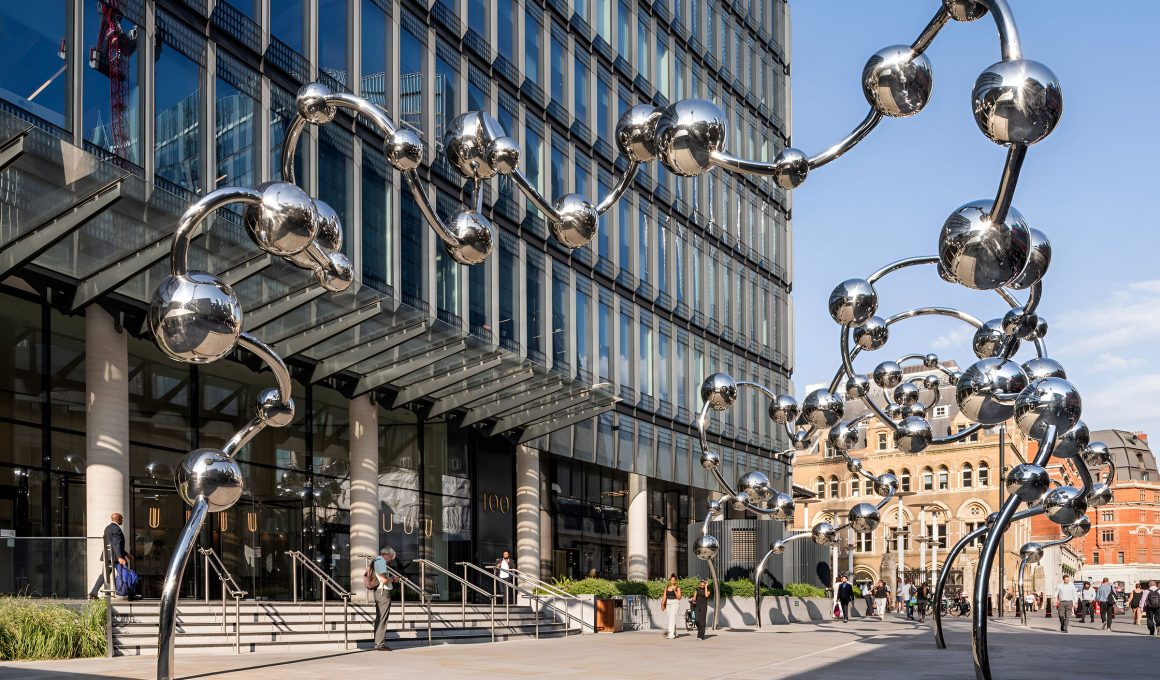 Infinite Accumulation: Kusama's New Sculpture Shines at Liverpool Station