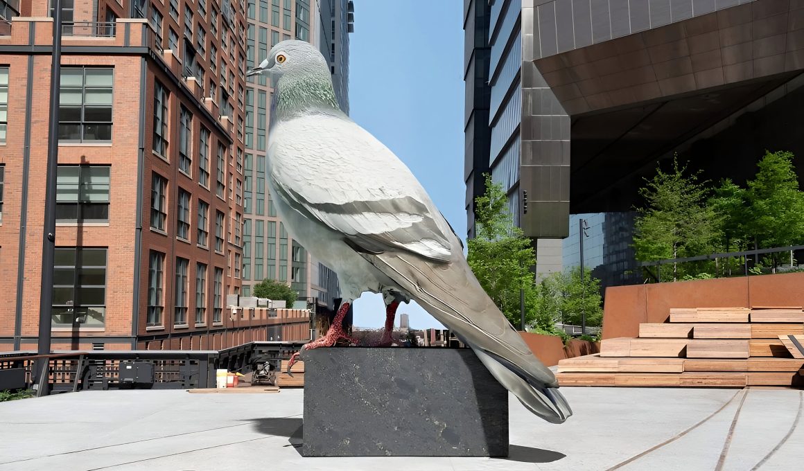 Iván Argote to Install A Giant Pigeon on the High Line in New York City