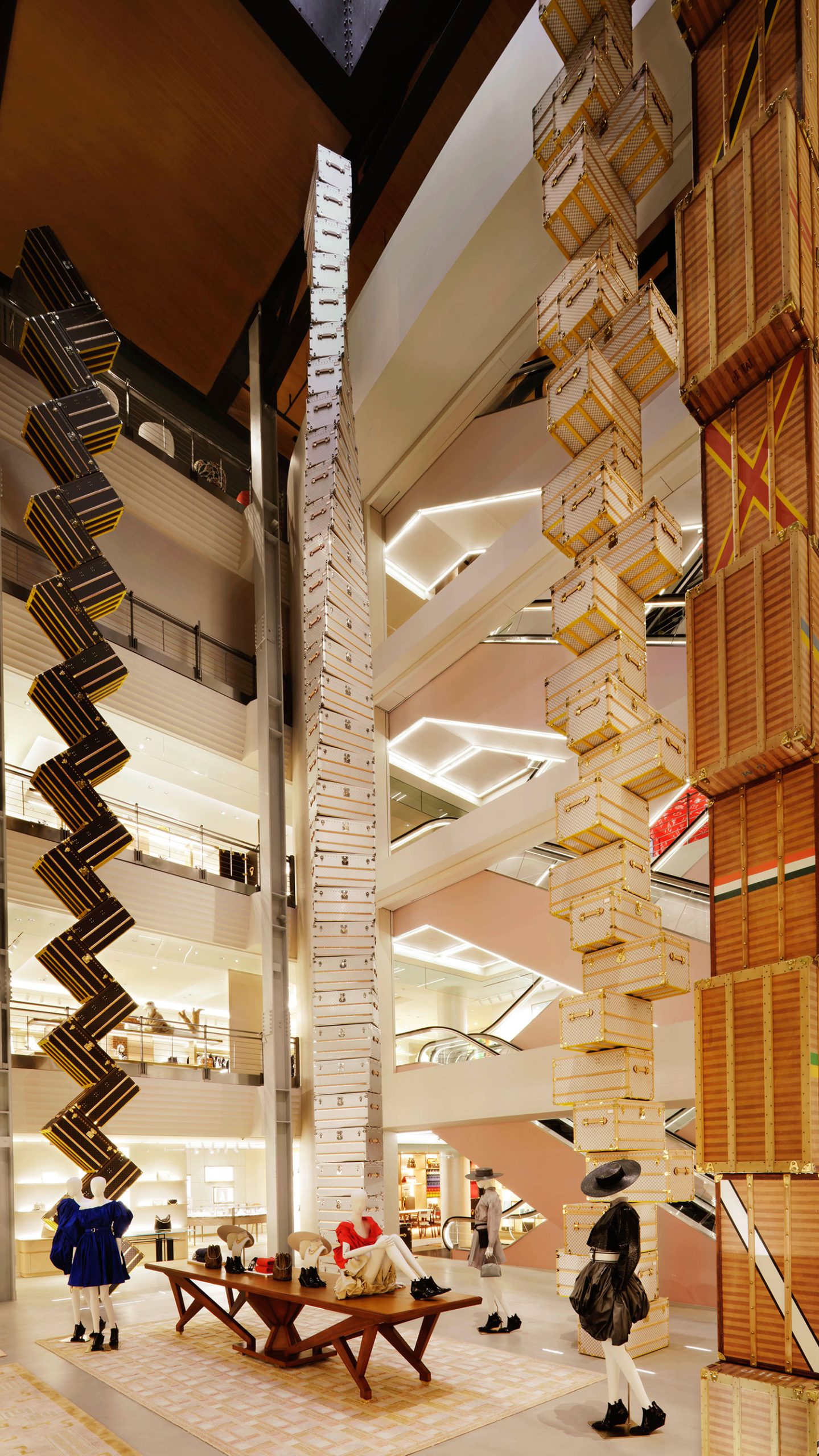 Louis Vuitton Unveils Innovative Store Experience at 57th Street, NYC, Featuring OMA' Shohei Shigematsu Installations