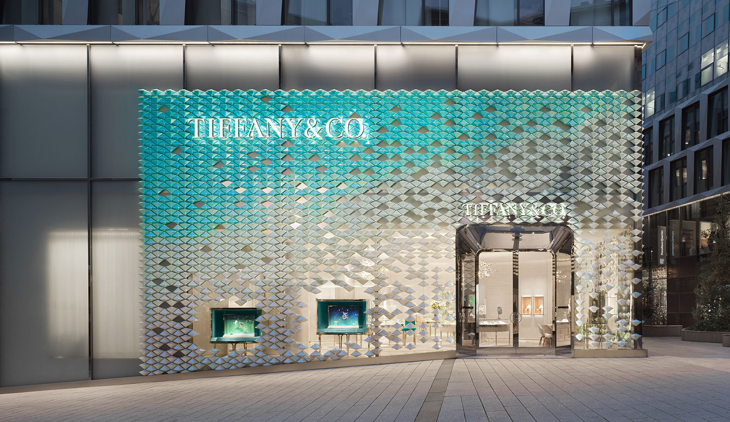 MVRDV's Dazzling Facade for Tiffany & Co. 's Store in Stuttgart 