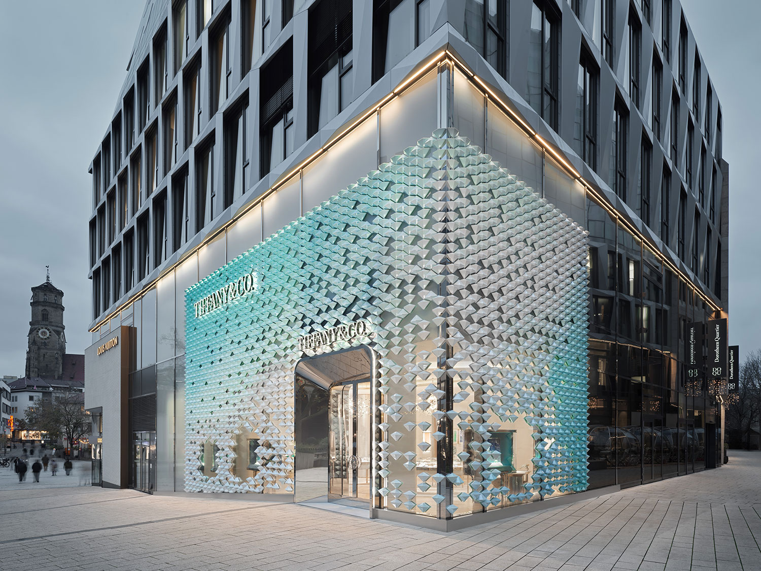 MVRDV's Dazzling Facade for Tiffany & Co. 's Store in Stuttgart