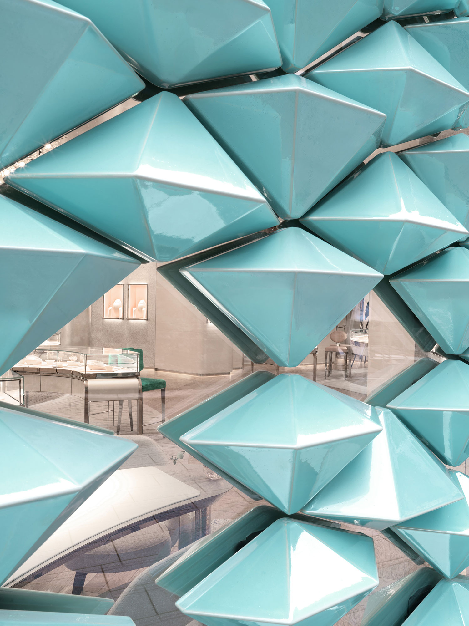 MVRDV's Dazzling Facade for Tiffany & Co. 's Store in Stuttgart