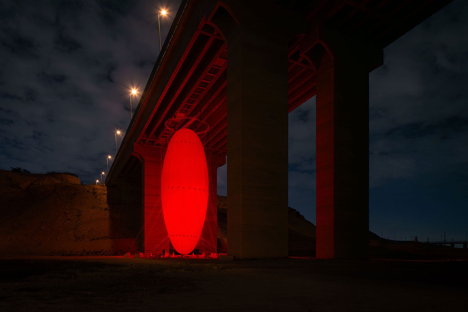 SpY's Ovoid: A Monumental Public Art Installation in Riyadh