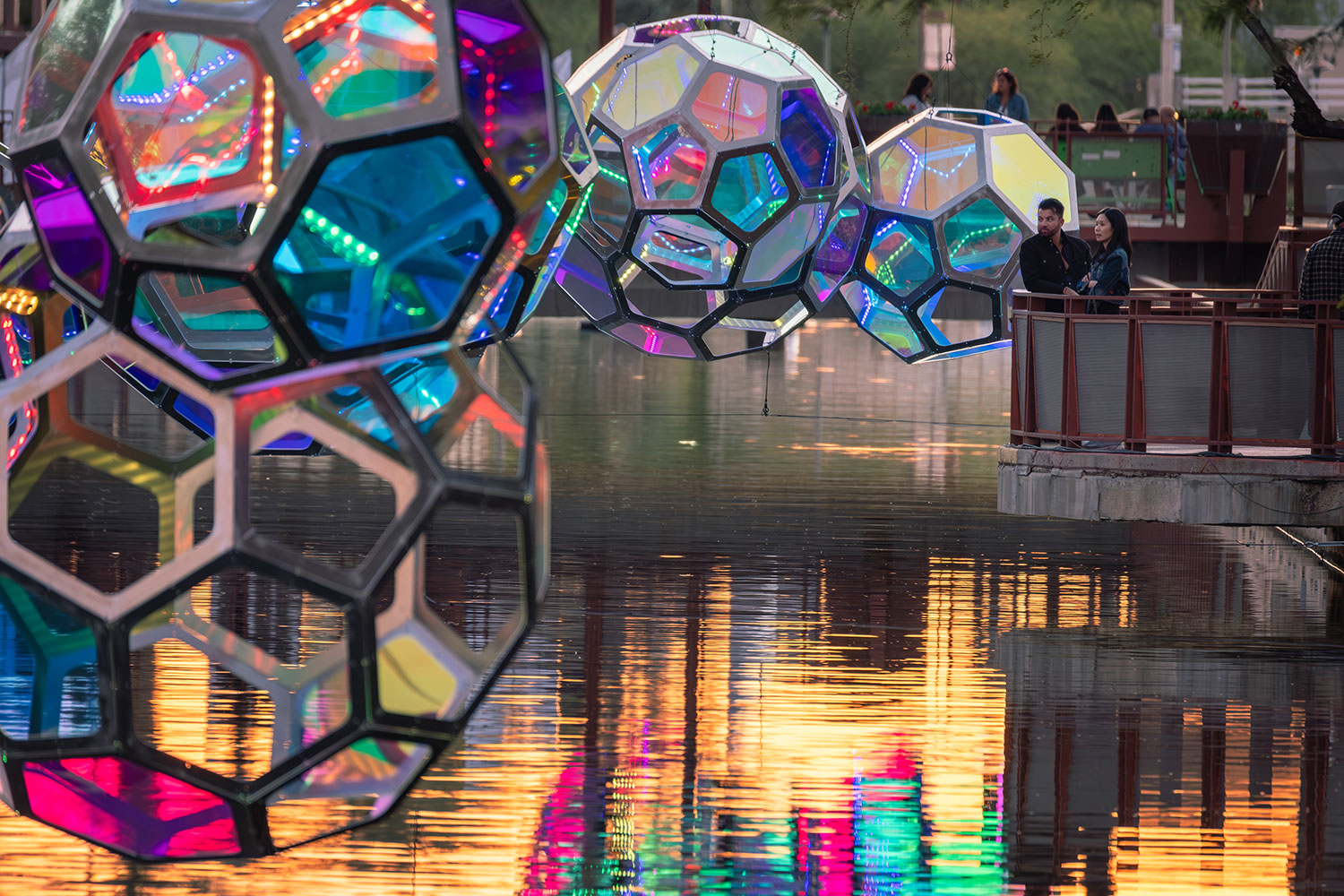 Urban Conga Unveils "Molecules": An Interactive Water Installation Celebrating Community Connections