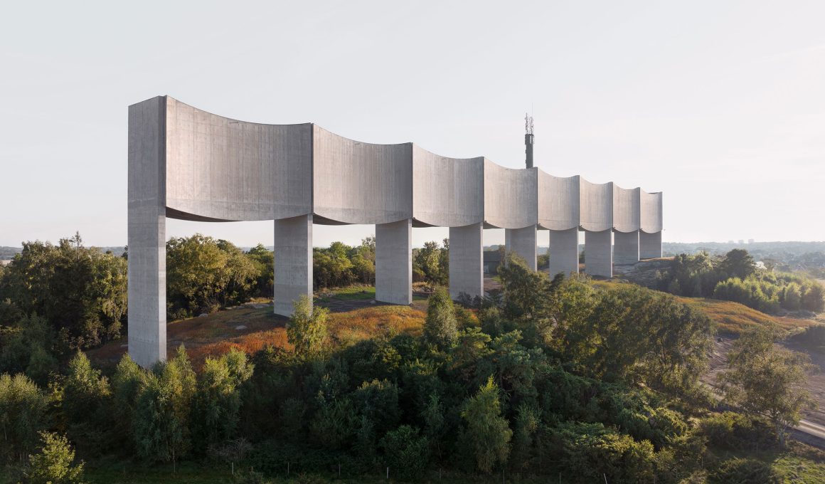 White Arkitekter's Våga Water Tower: Merging Utility with Aesthetic in Varberg