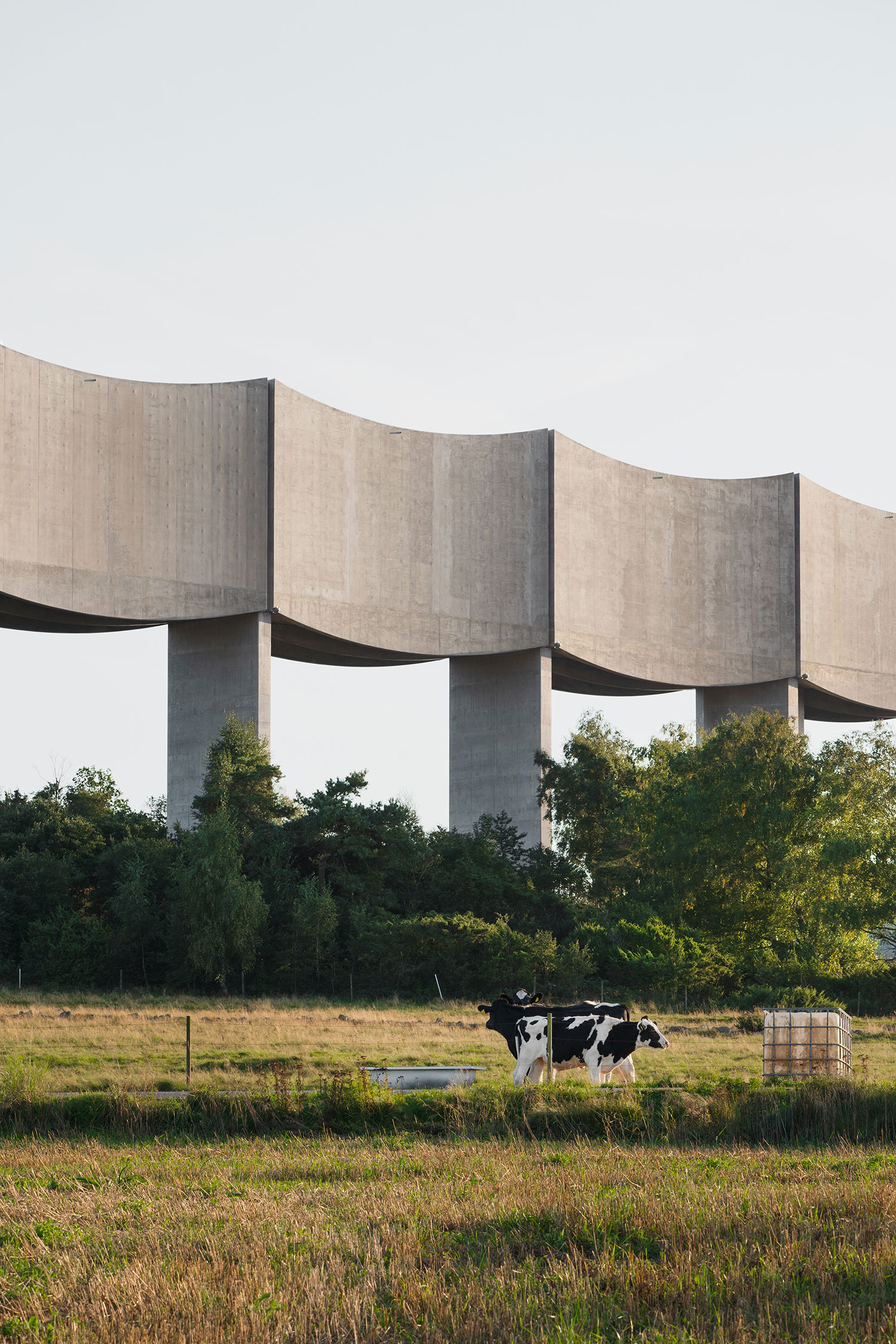 White Arkitekter's Våga Water Tower: Merging Utility with Aesthetic in Varberg 