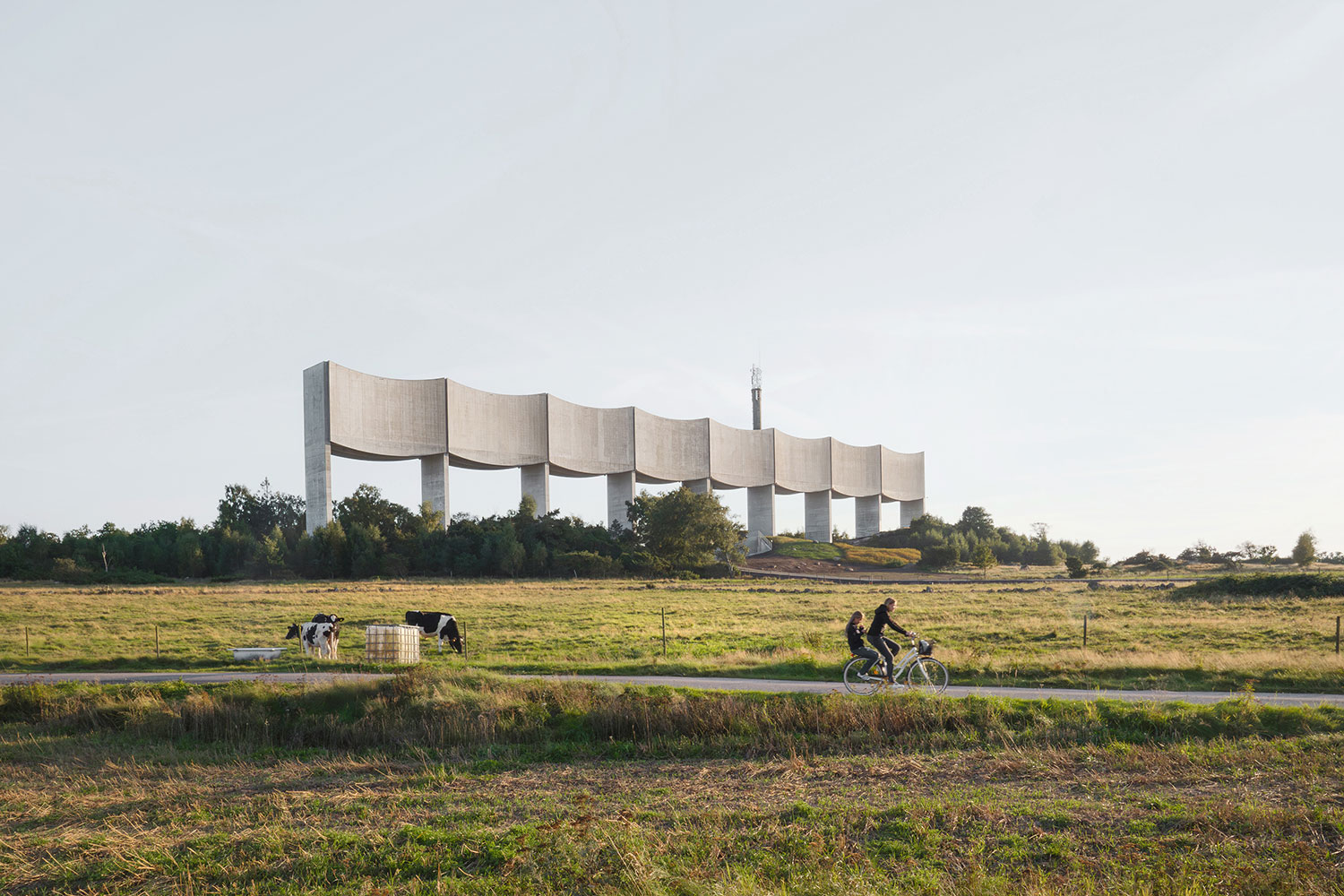 White Arkitekter's Våga Water Tower: Merging Utility with Aesthetic in Varberg 