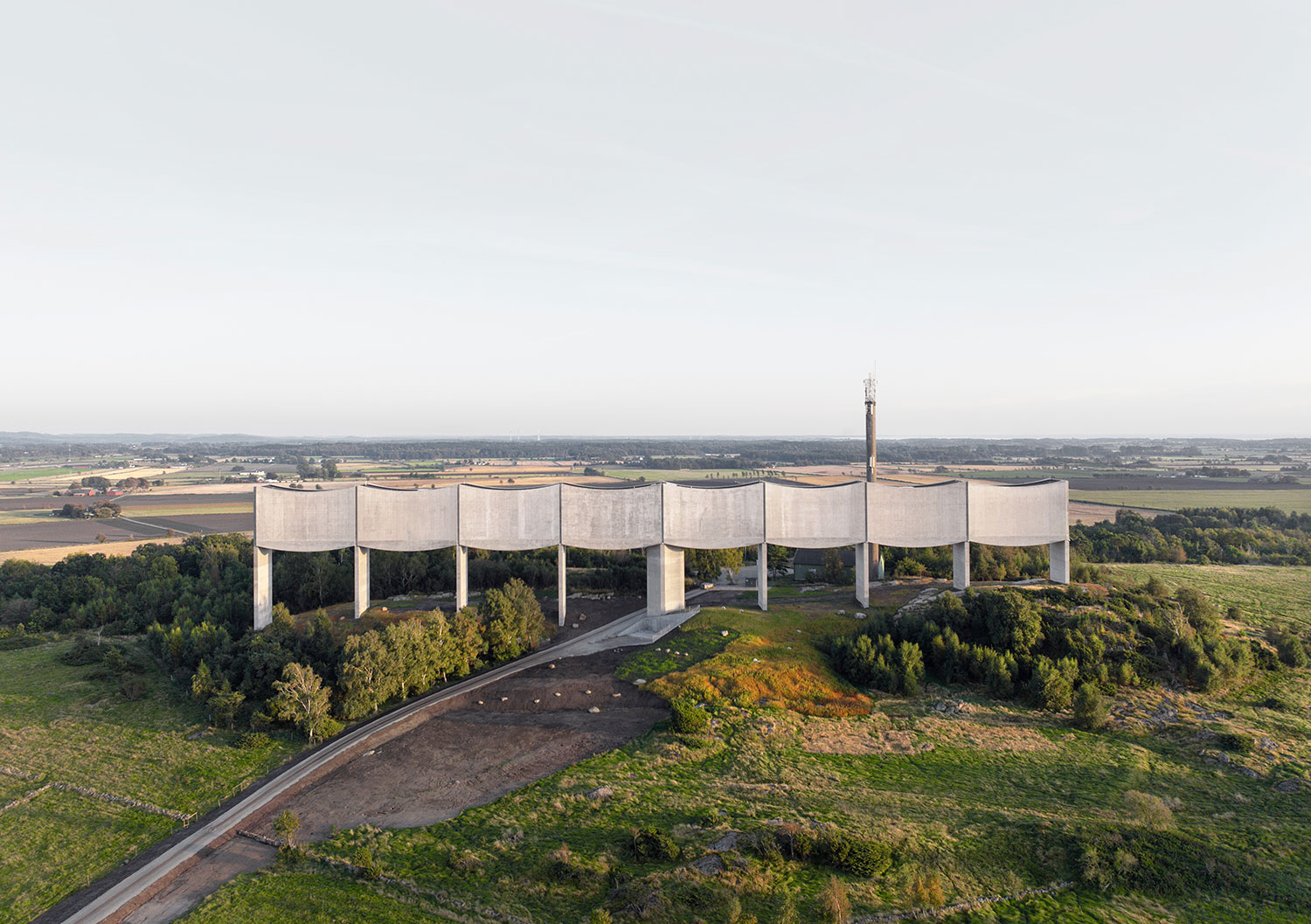 White Arkitekter's Våga Water Tower: Merging Utility with Aesthetic in Varberg 