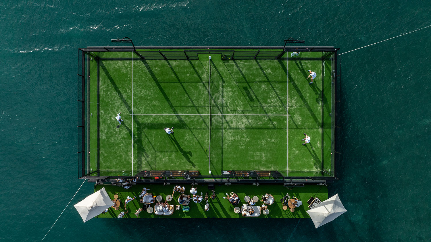 Yntegra Group Unveils World's First Floating Padel Court in Miami Harbor